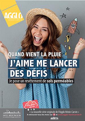 Quand vient la pluie : j’aime me lancer des défis
