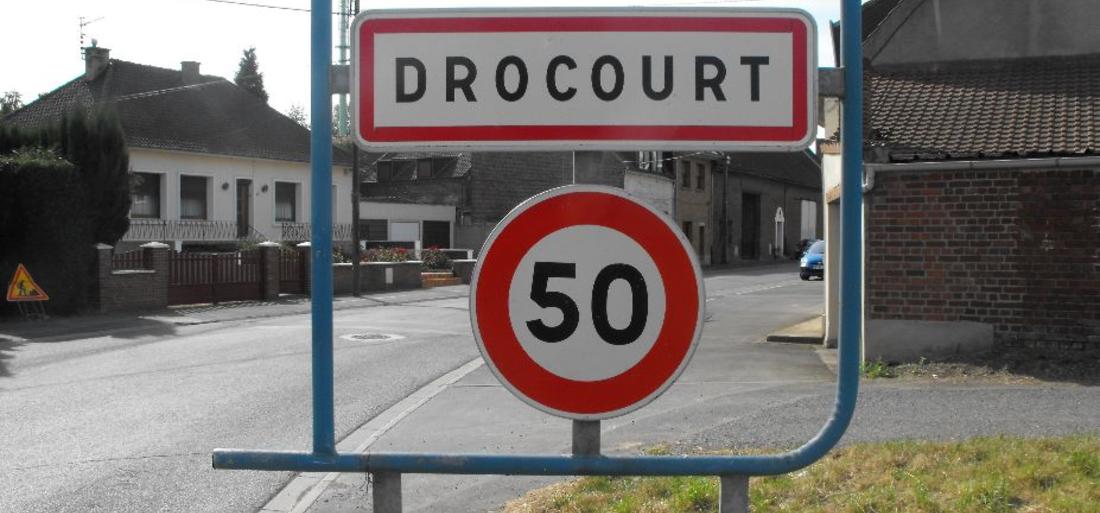 Entrée de Drocourt