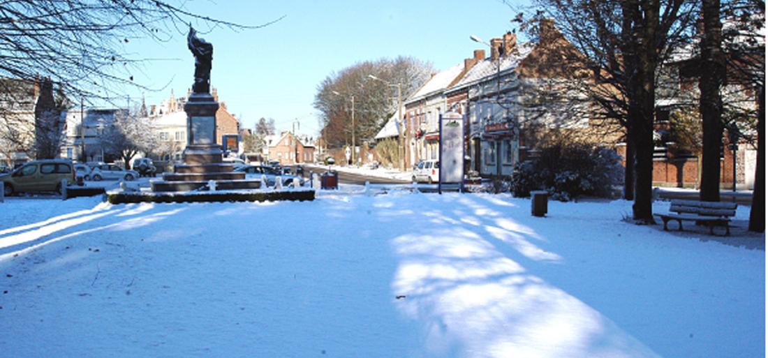 Rouvroy sous la neige